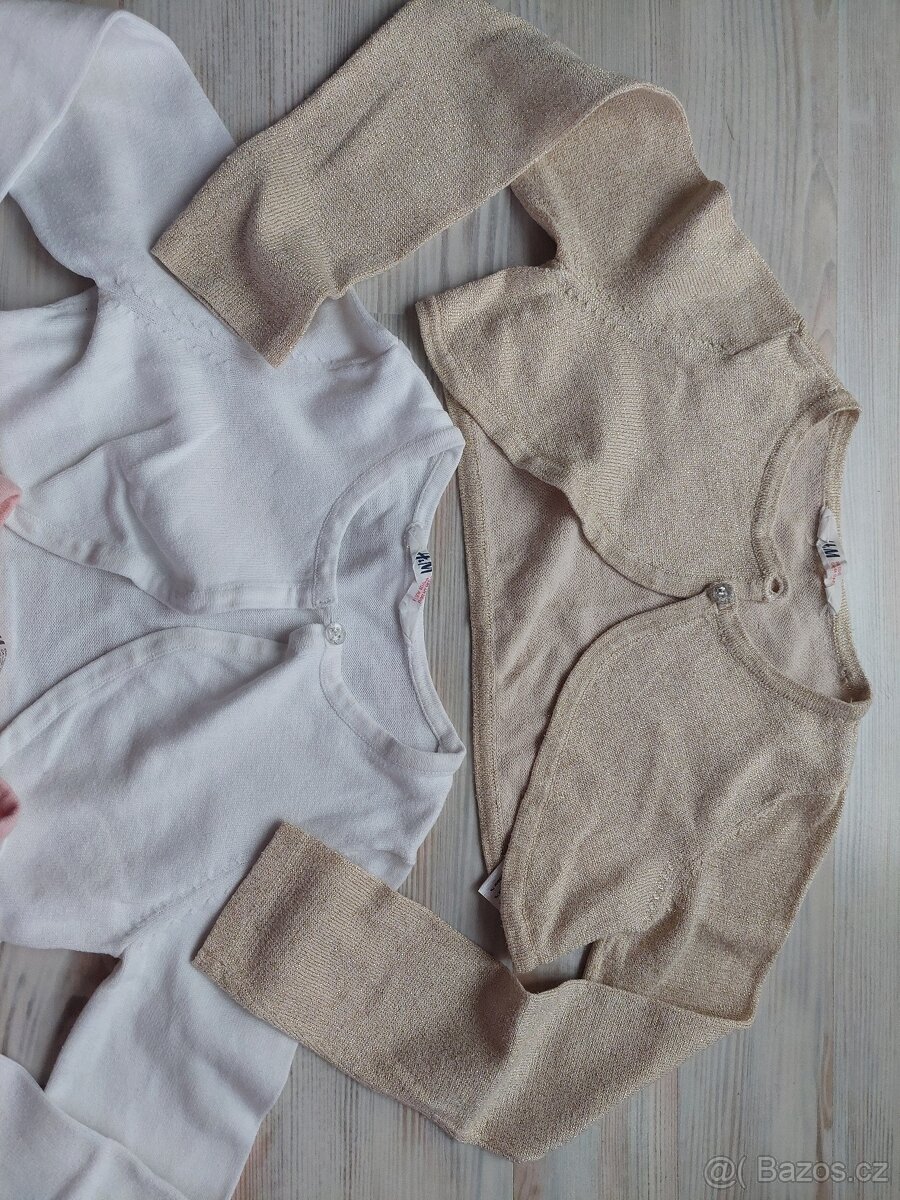 dívčí bolérka - mix vel 122-128 - 2