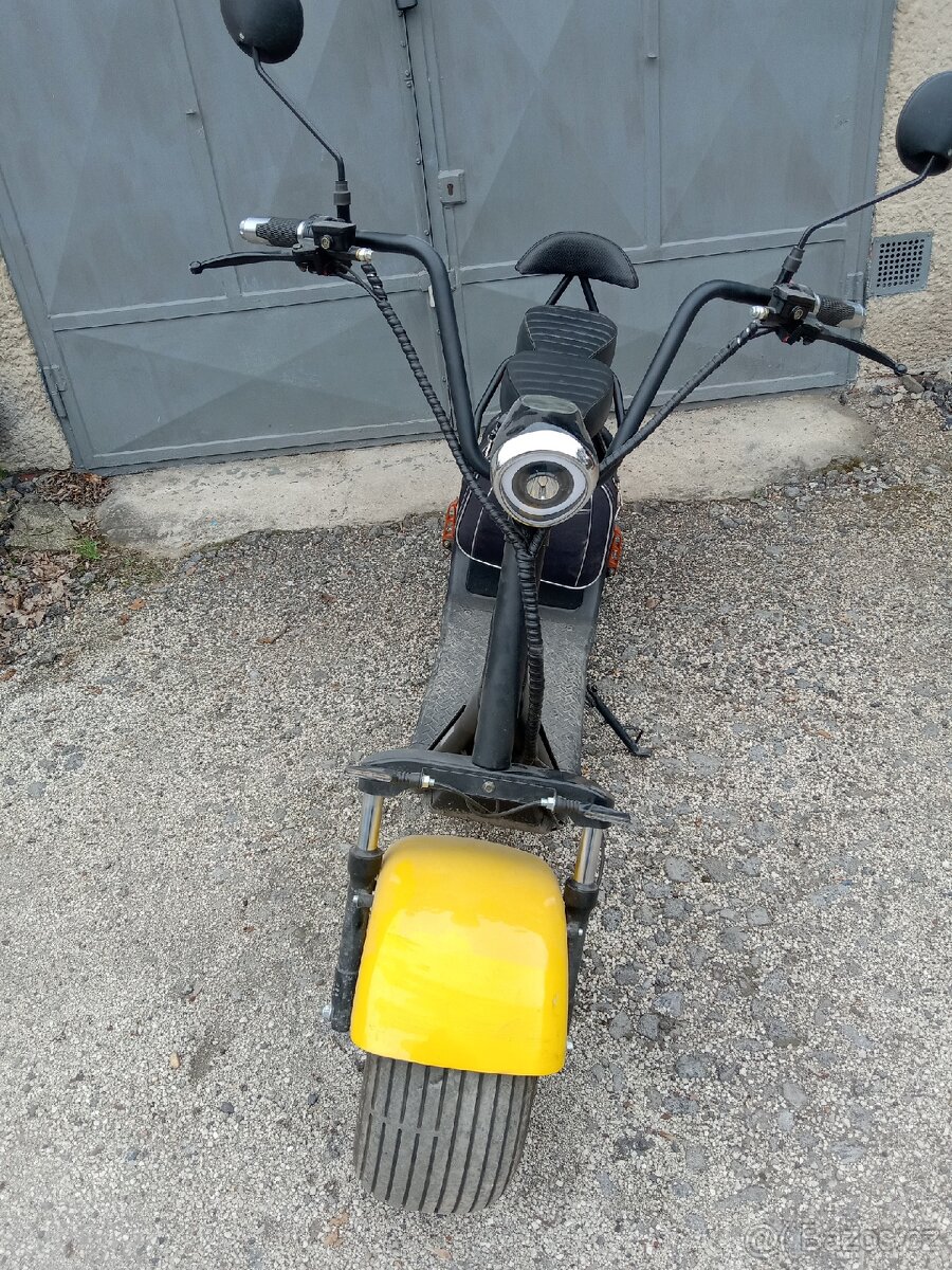 Prodám elektrickou motorku Chopper - 2