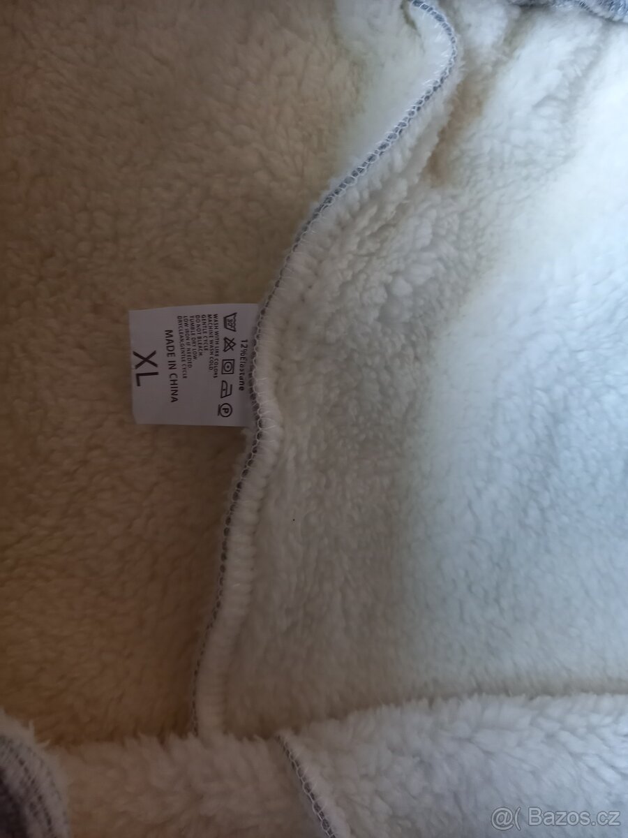 Zateplené tepláky vel. XL - 2