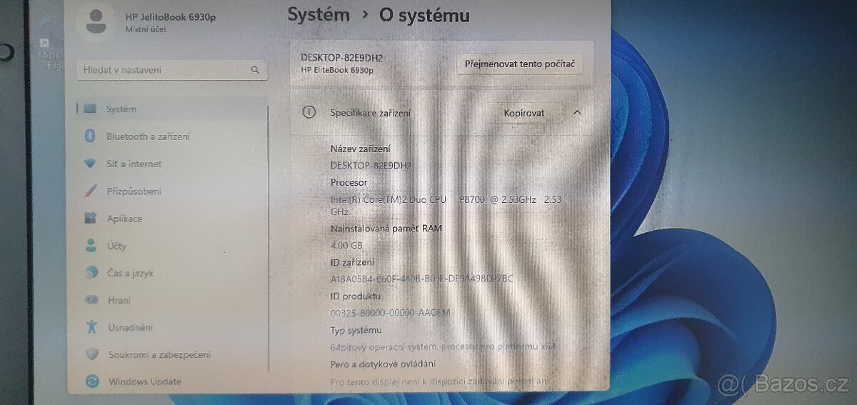 Hp elitebook 6930p - 2
