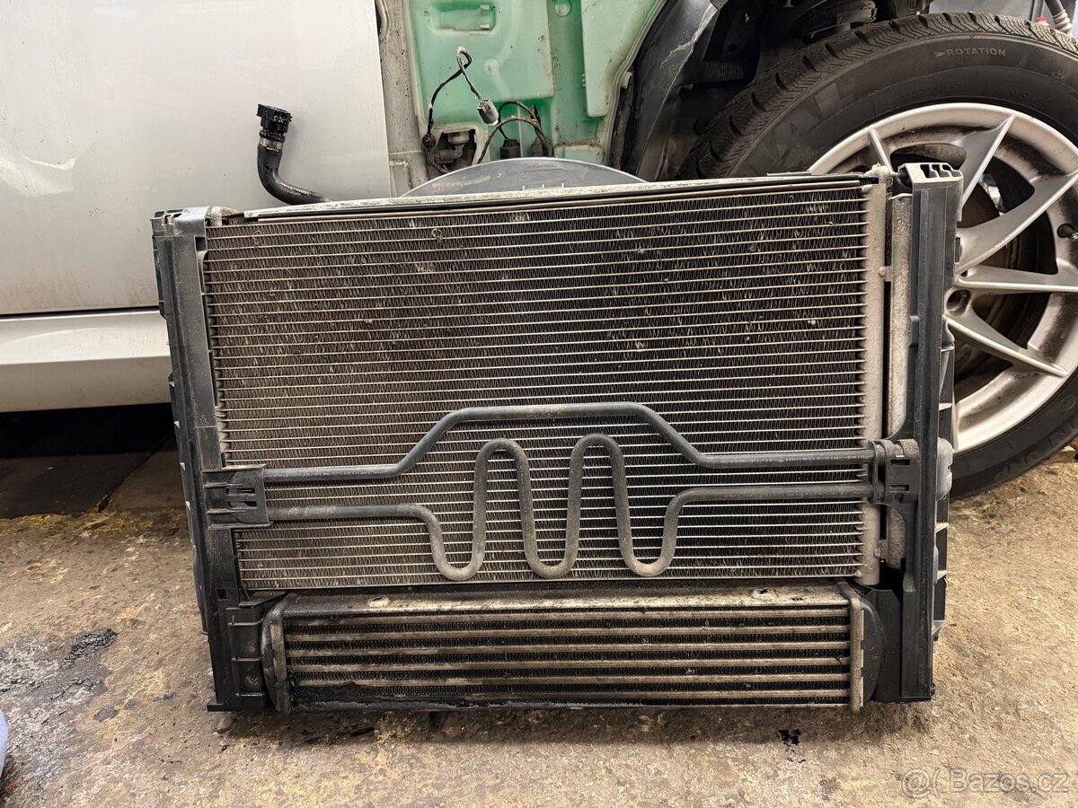 Komplet chladice e90 e91 e92 n47 - 2