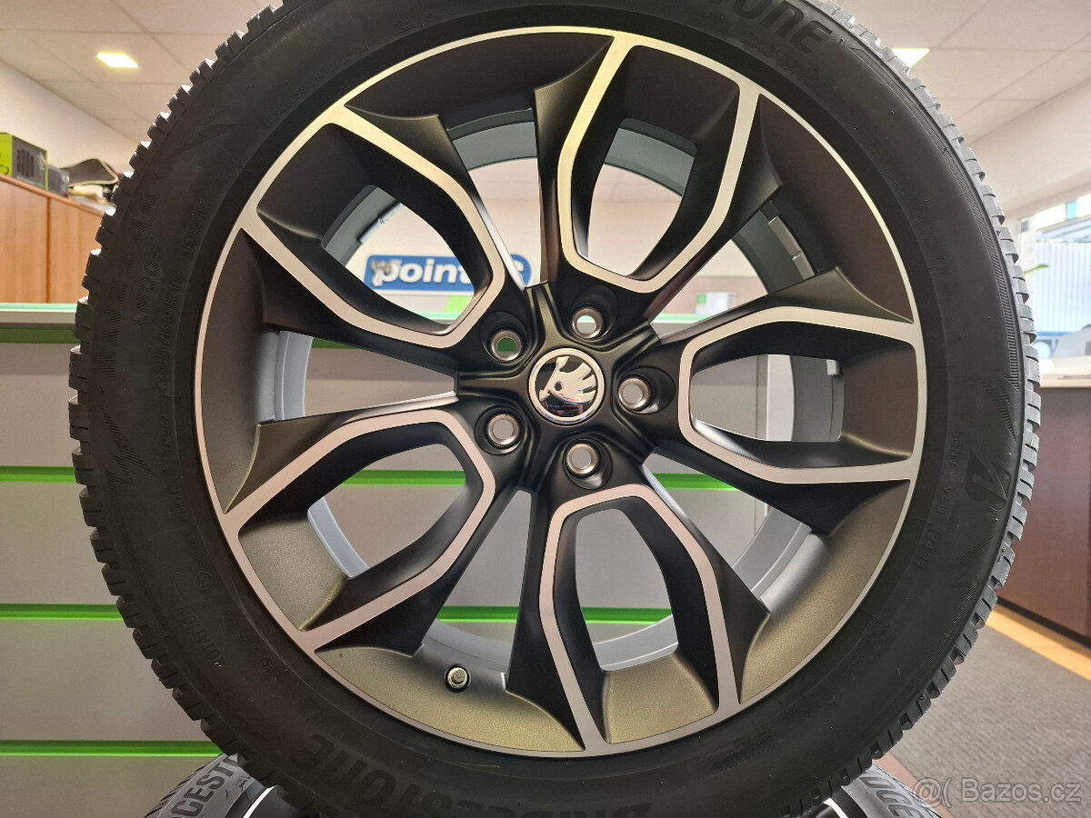Nová zimní orig. sada Škoda Kodiaq 235/50 R19 Bridgestone - 2