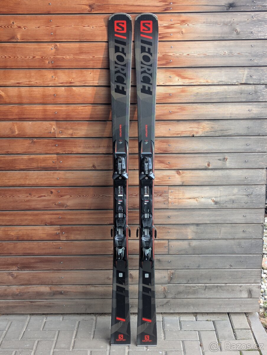 Lyže allround Salomon S/FORCE 11 + X12, 175cm - 2