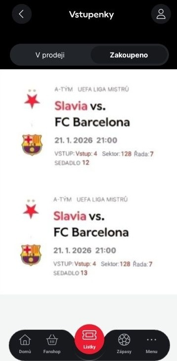 Slavia-Barcelona 21.1.2026 - 2