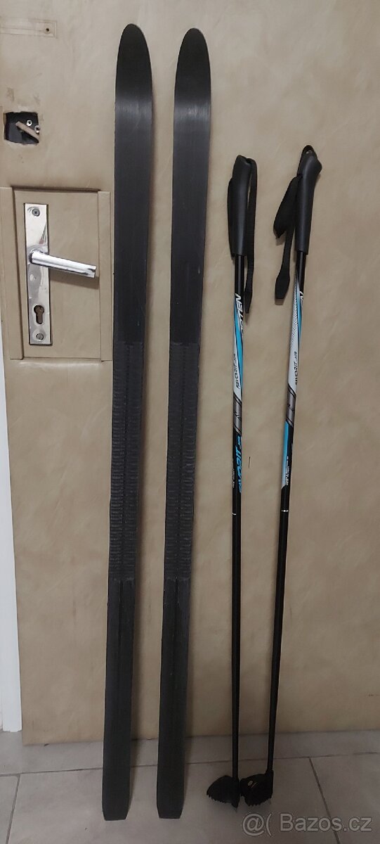 Běžky Sporten 140cm + hůlky 120cm - 2