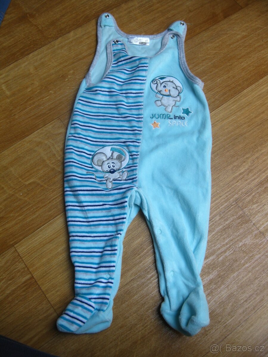 Kojenecké oblečení - body, kabátky, tepláky, velikost 68 - 2