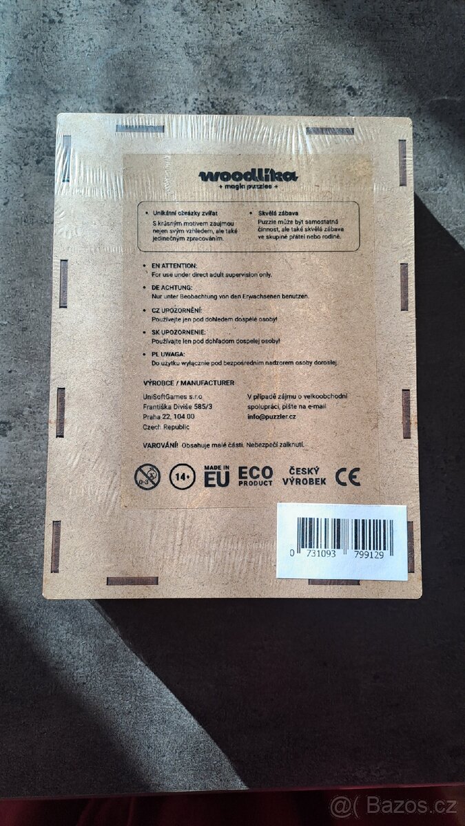 Nové,v obalu,dřevěné puzzle ze 160 dílků - 2