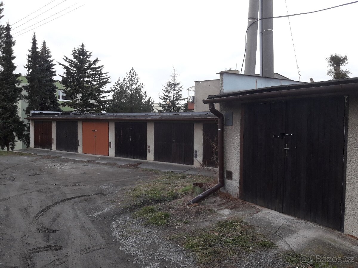 Pronajmu garáž Opava, Otická, elektřina - 2