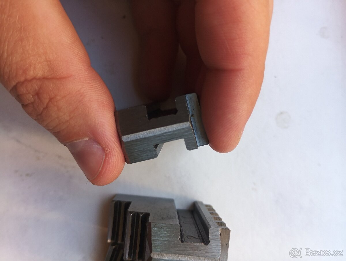 tři čelisti do sklíčidla - NOVÉ - 2