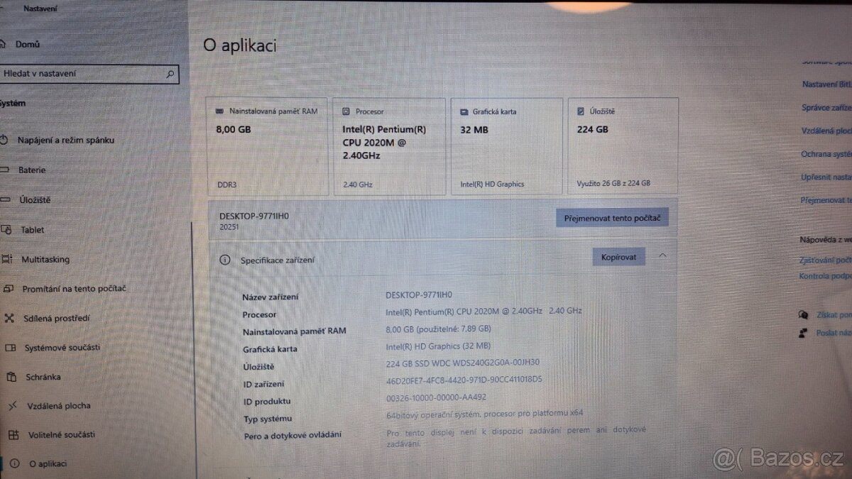 Notebook Lenovo G700 s Win 10 - 2