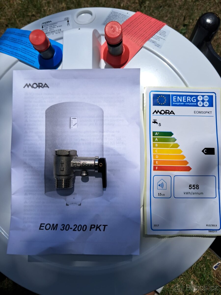 Bojler/ ohřev vody MORA - 2