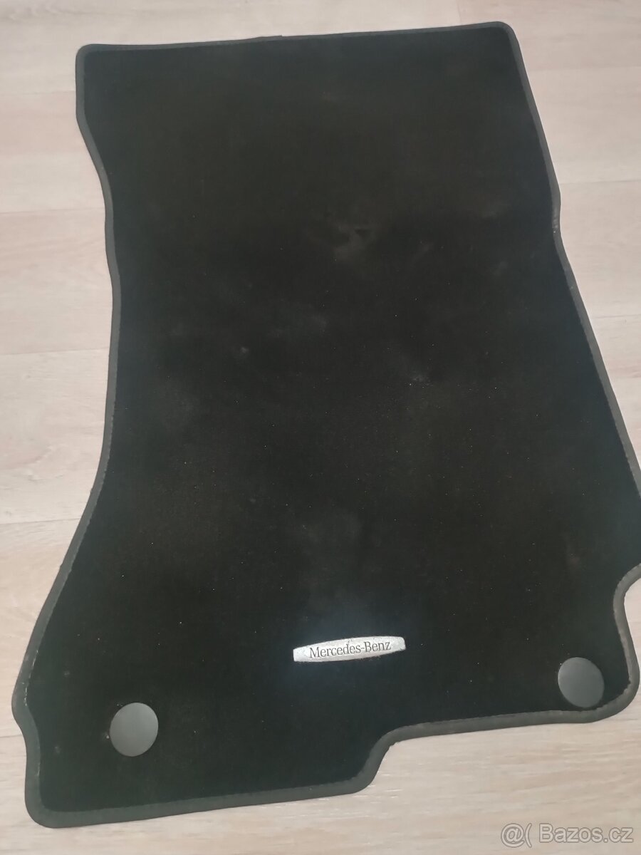 Originální velurové koberečky mercedes S w221 - 2