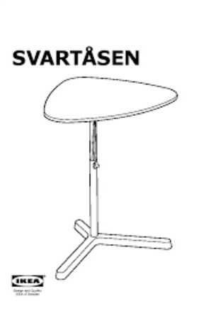 noční stolek IKEA SVARTÅSEN - 2