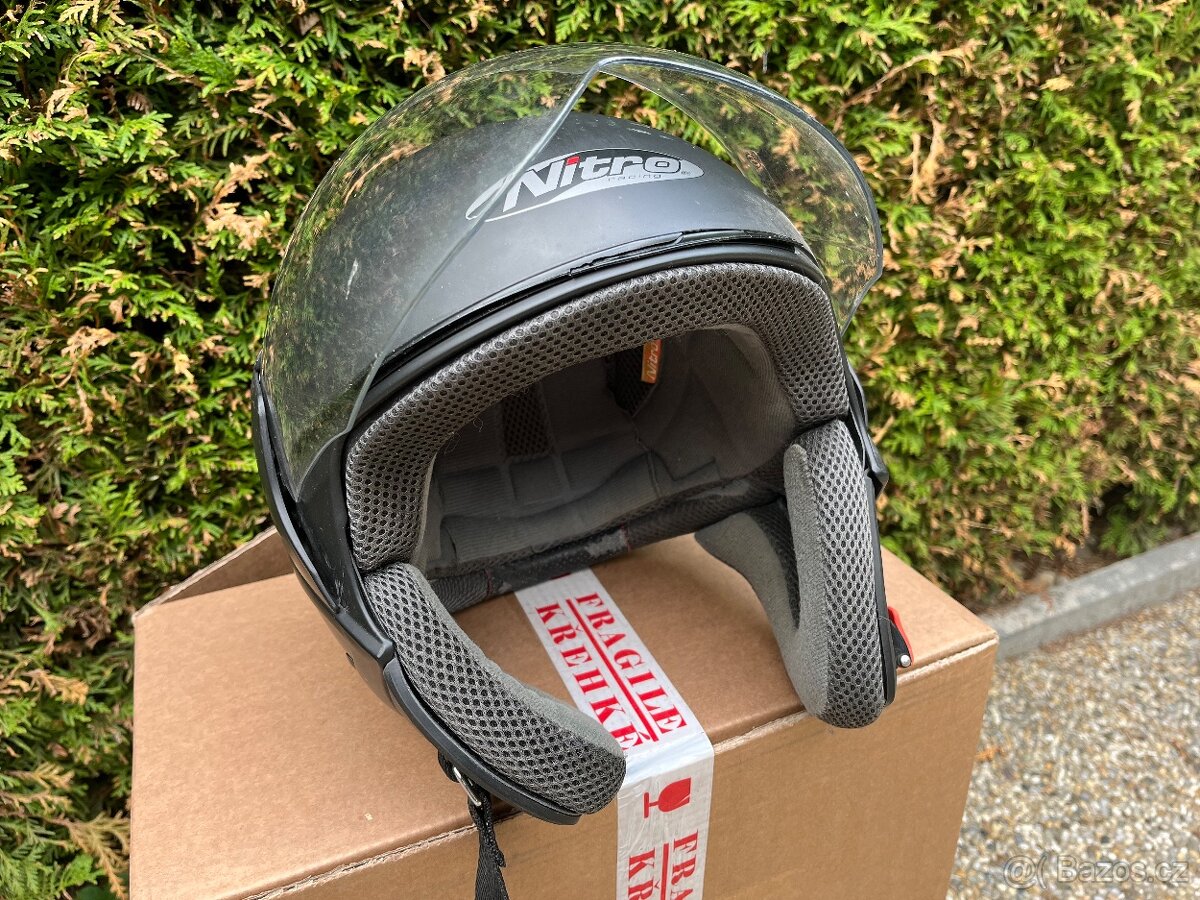 Moto helma Nitro L se štítem - 2