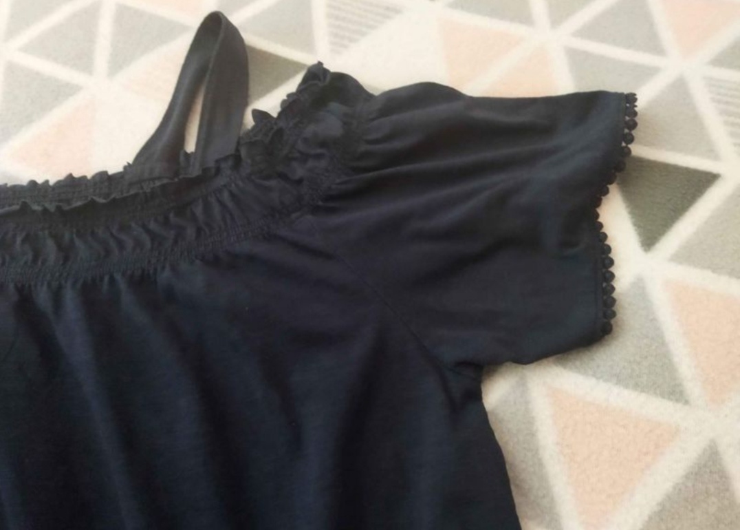 Tmavě modrá halenka vel.48-50 - 2