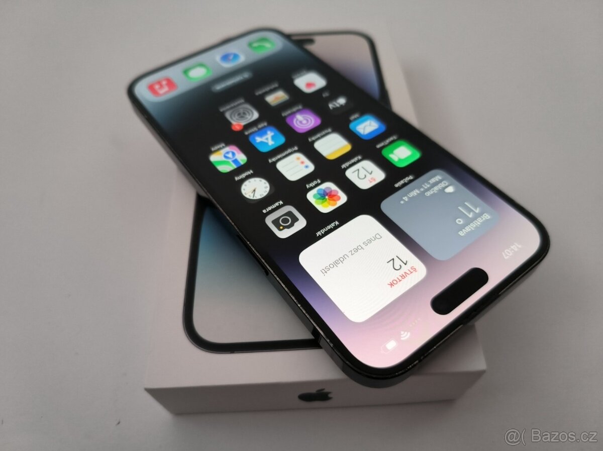 apple iphone 14 PRO 128gb Space Black / Batéria 100% - 2