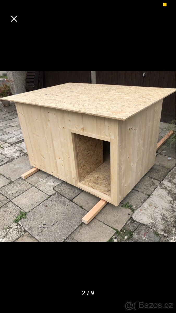 Zazeplená psí bouda - 2