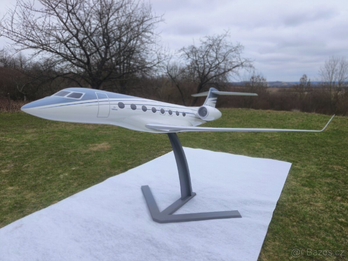 Model tryskáče Gulfstream G650 v měřítku 1:10 - 2