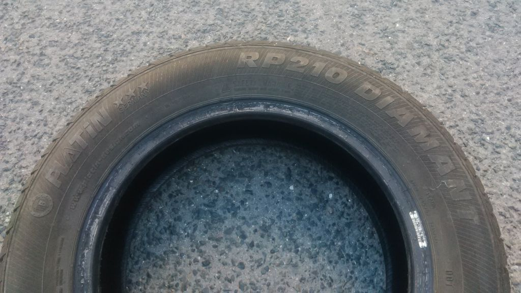 2x Platin RP210 Diamant 165/70 R14 81T 4,5 a 5,0 mm - 2