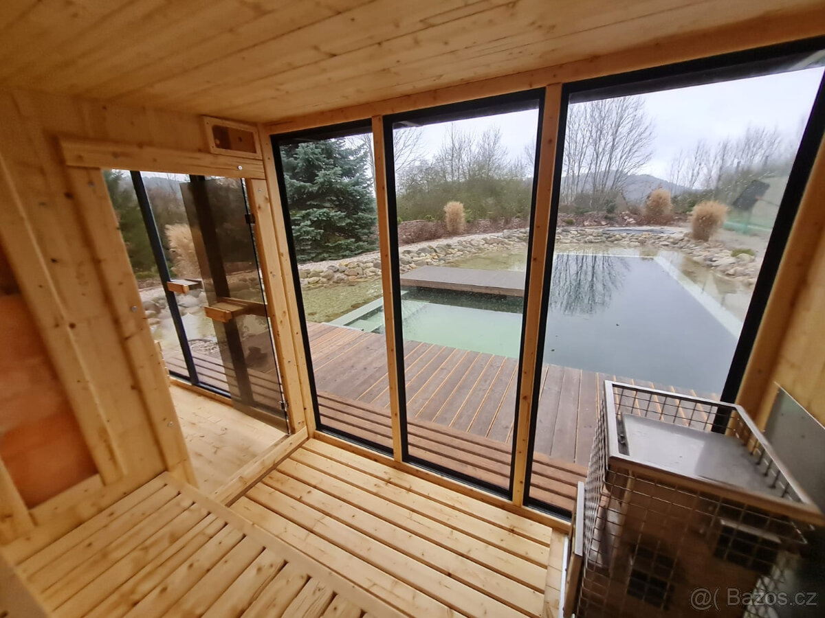 Panoramatická sauna Horizont M6 - 2
