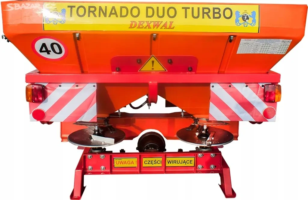 Rozmetadlo hnojiva tornado duo 1200 - 2