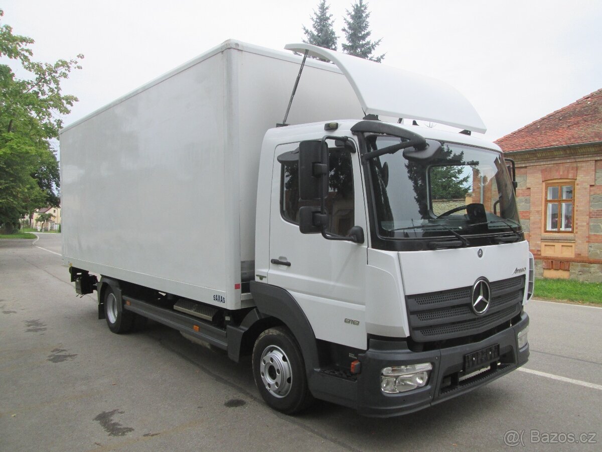 Mercedes-Benz Atego 818 -r.v.2018 - skříň+ HČ - 15 palet -E6 - 2
