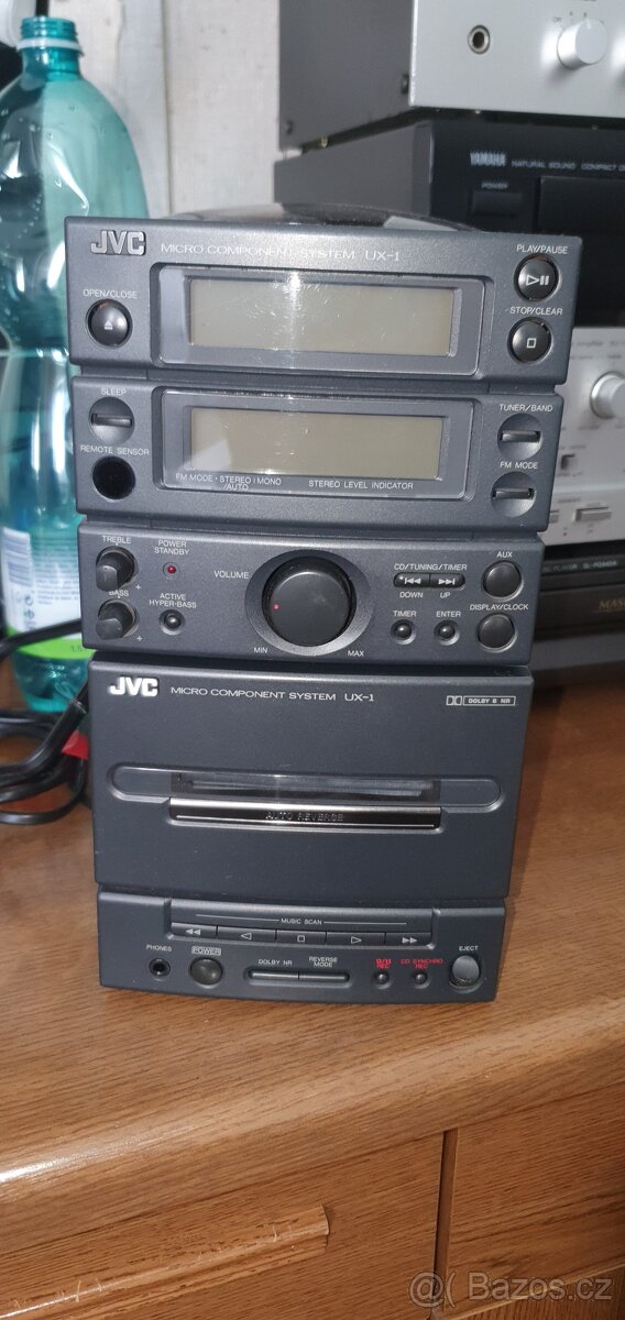 Prodám super věž JVC- Mikrosystém- UX1, basy, výšky, super z - 2