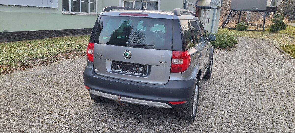 Škoda Yeti 2.0TDi 4x4 r.v.2/2012 velice slušná - 2