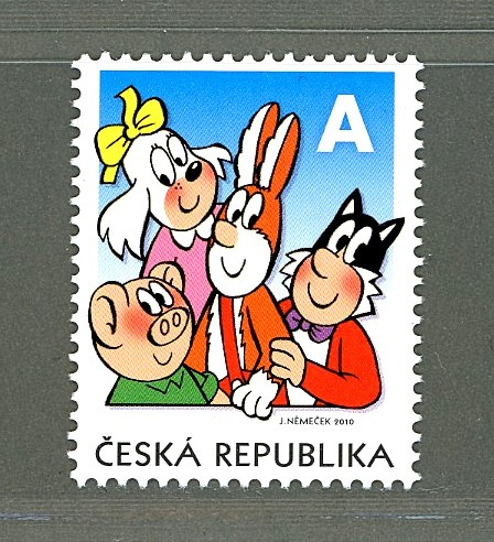 Výběr různých známek ČR - svěží - 2