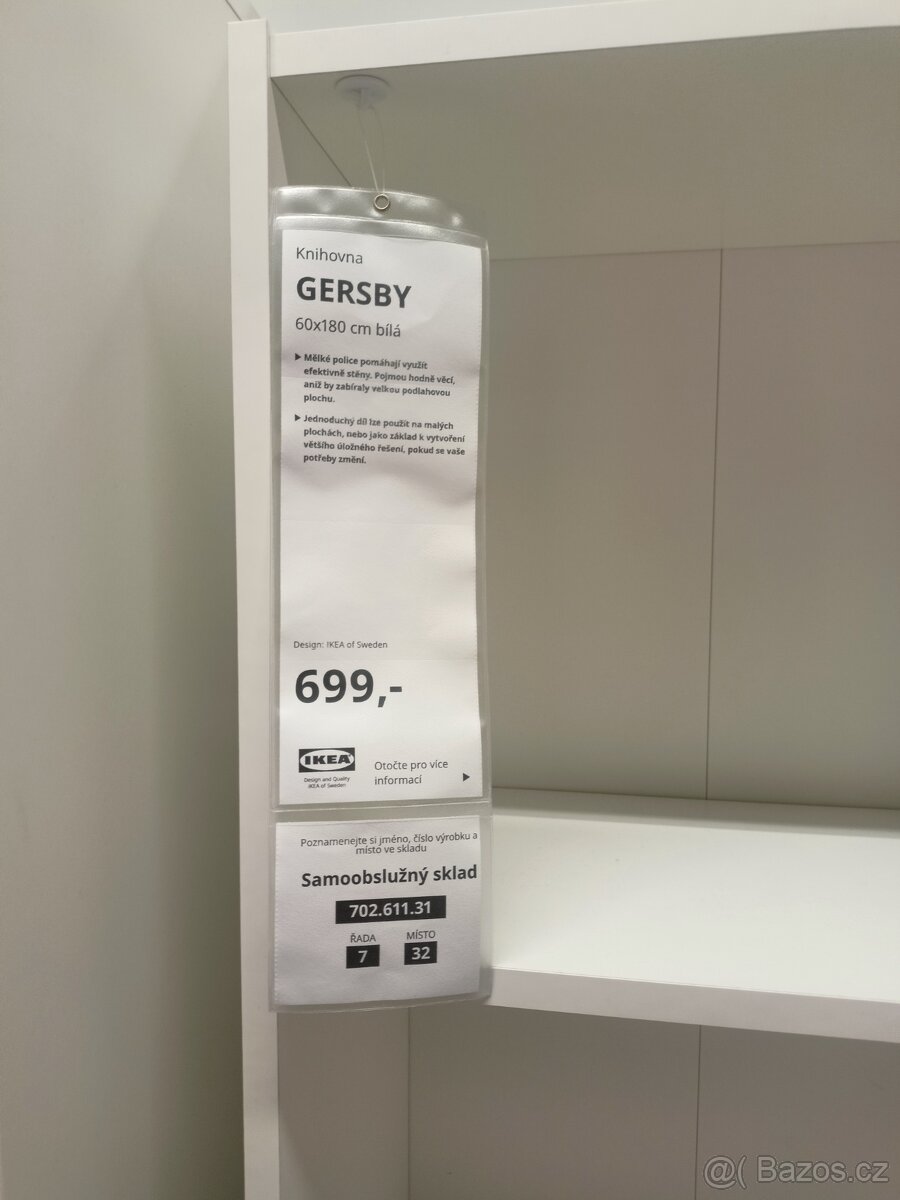 Skříňka knihovna regál - 2