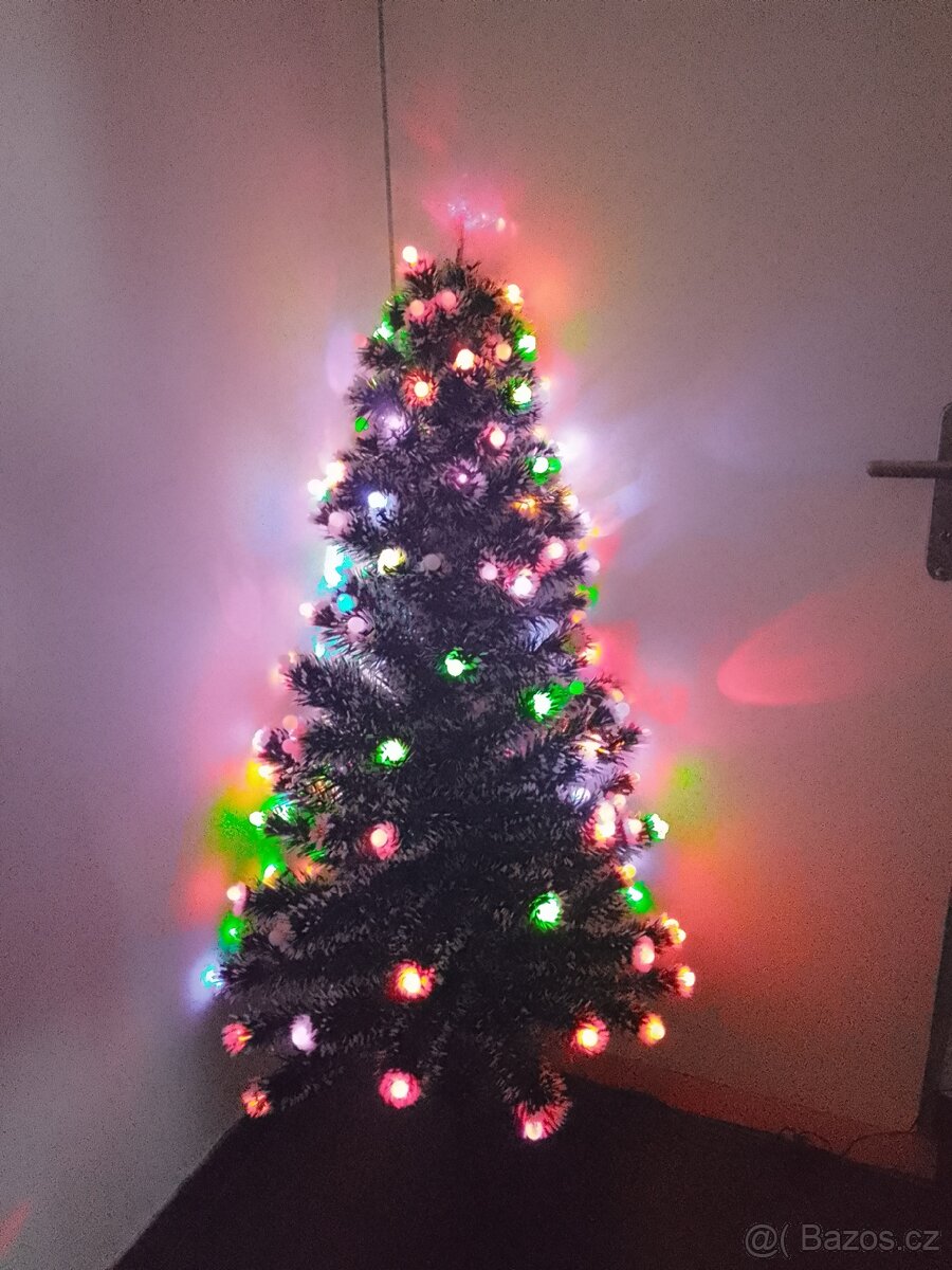 Umělý vánoční stromek s osvětlením - 2