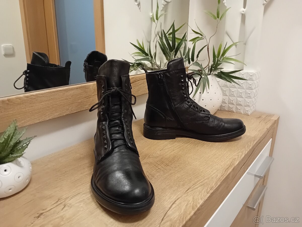 Mjus dámské kotníkové boty vel. 41 kožené - 2