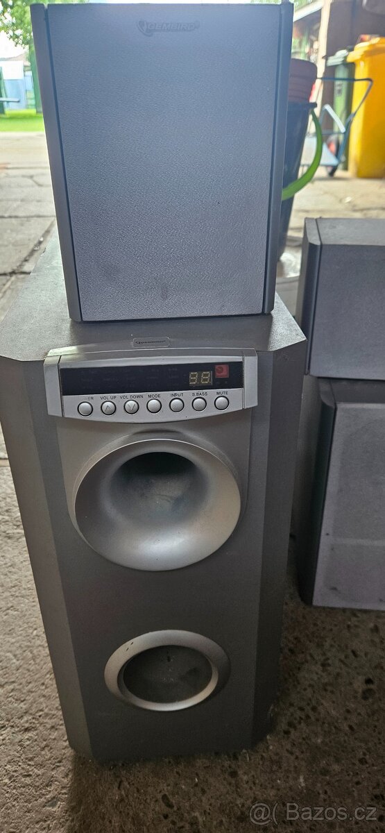 Domácí kino / PC reproduktory 5.1 – subwoofer + 5 satelitů - 2