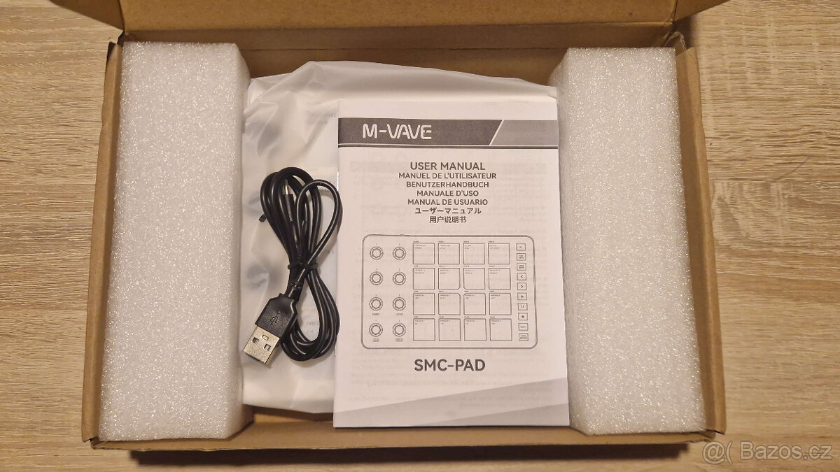Prodám nový midi kontrolér M-VAVE SMC-PAD - 2