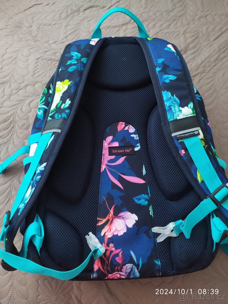 Školní batoh s květinami Topgal - 2