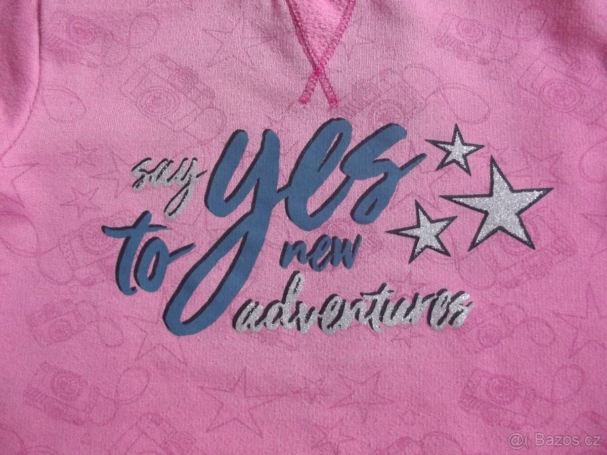 Dívčí mikina v.134/140 - 2