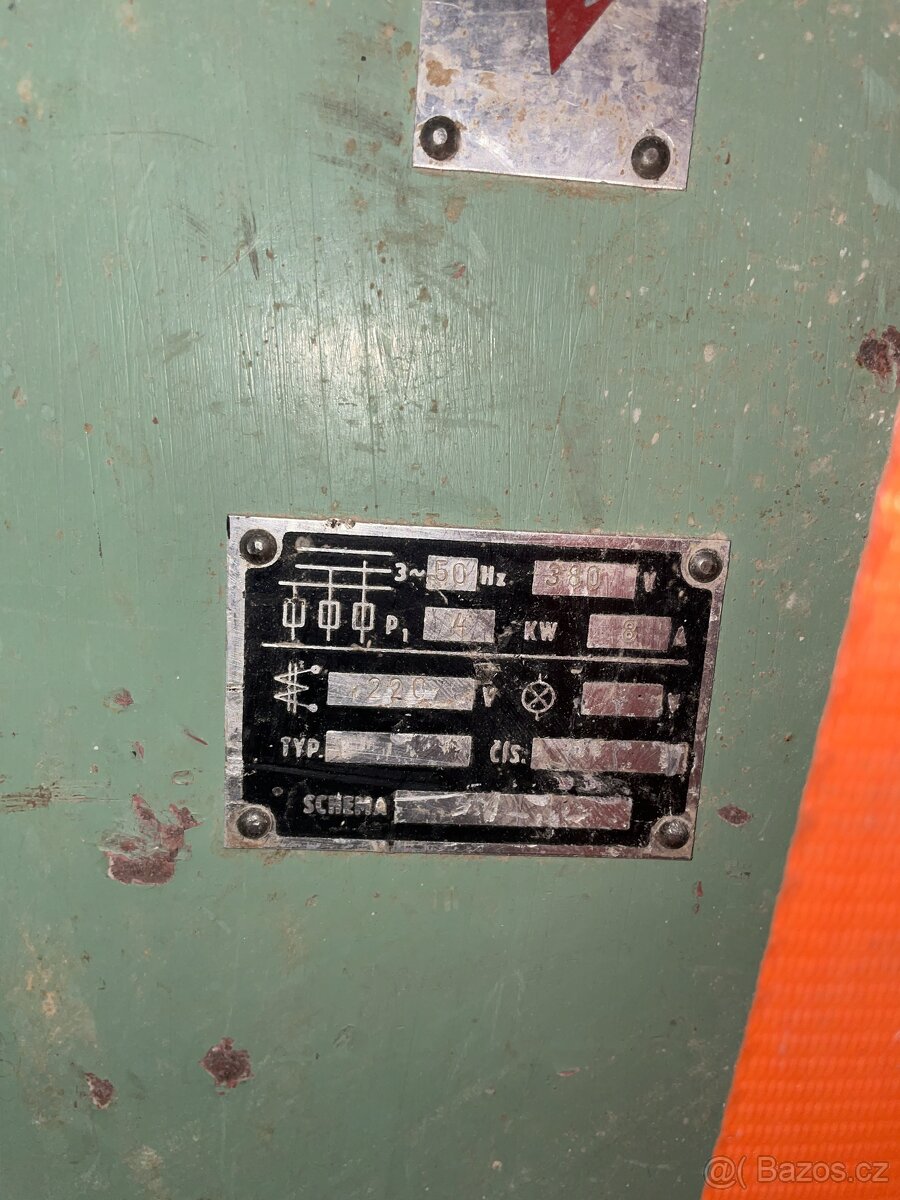 Spodní frézka Ligmet FVS - nová rozvodová skříň - 2