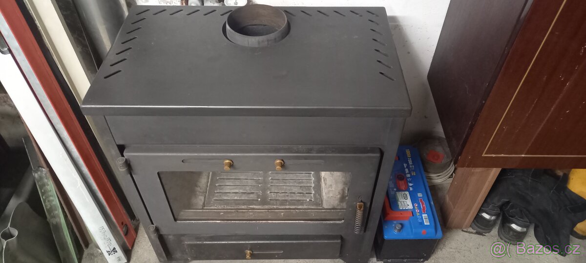 Krbová kamna s výměníkem - 2