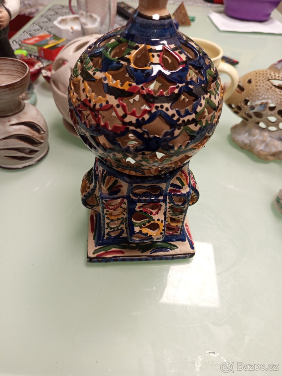 Různé sklo a keramika. - 2