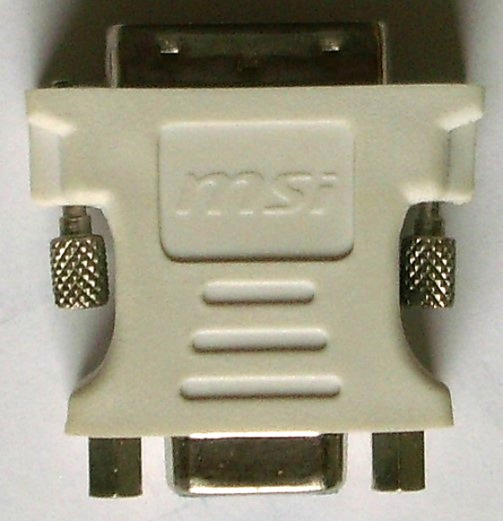 redukce DVI(M) - VGA(F) - 2