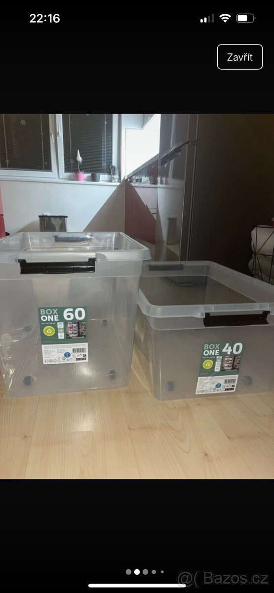 Plastová krabice 2x - 2