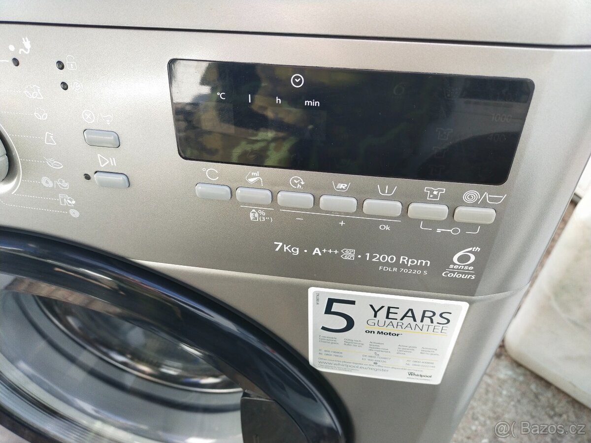 Prodám dig. pračku Whirlpool 7 kg ---Dovezu -- - 2