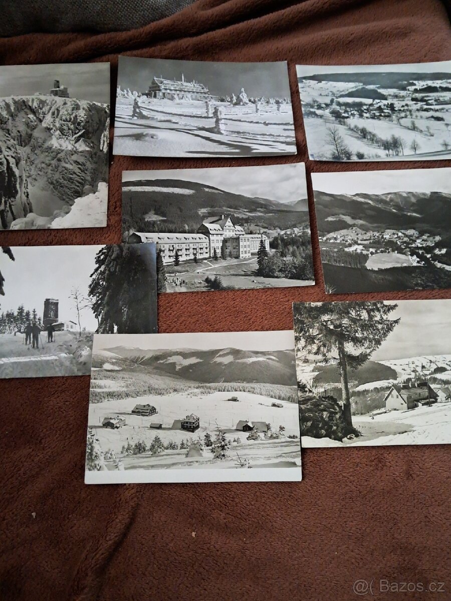 Krkonoše pohlednice staré 20ks - 2