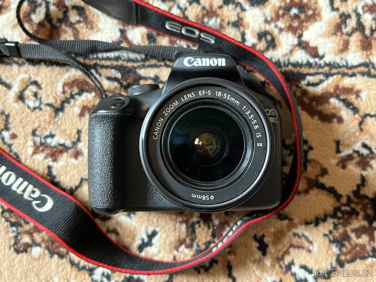 Canon EOS 2000D + E-S 185 mm f/3.5–5.6 + řísušenství - 2