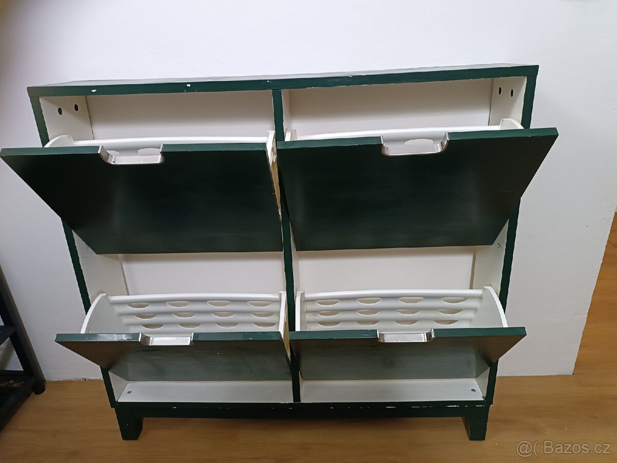 Botník se 4 přihrádkami STALL ikea - 2