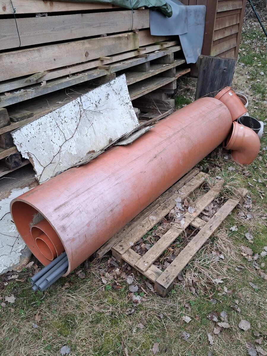 Kg kolena a trubky 250mm - 2