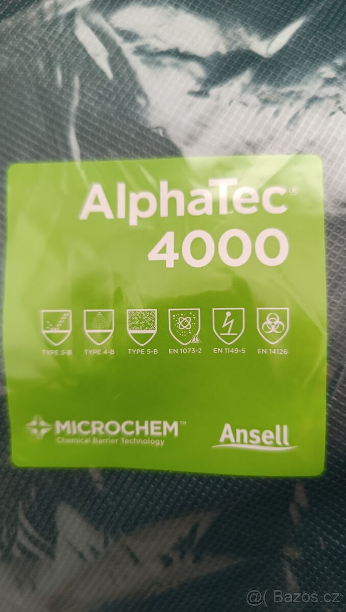 Ochranný overal Ansell AlphaTec 4000 - 2