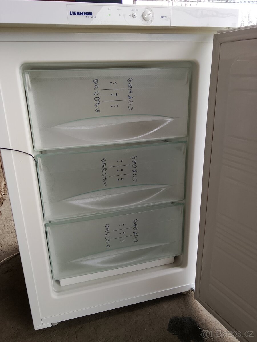 Mrazák Liebheer - 3 šuplíky - 2