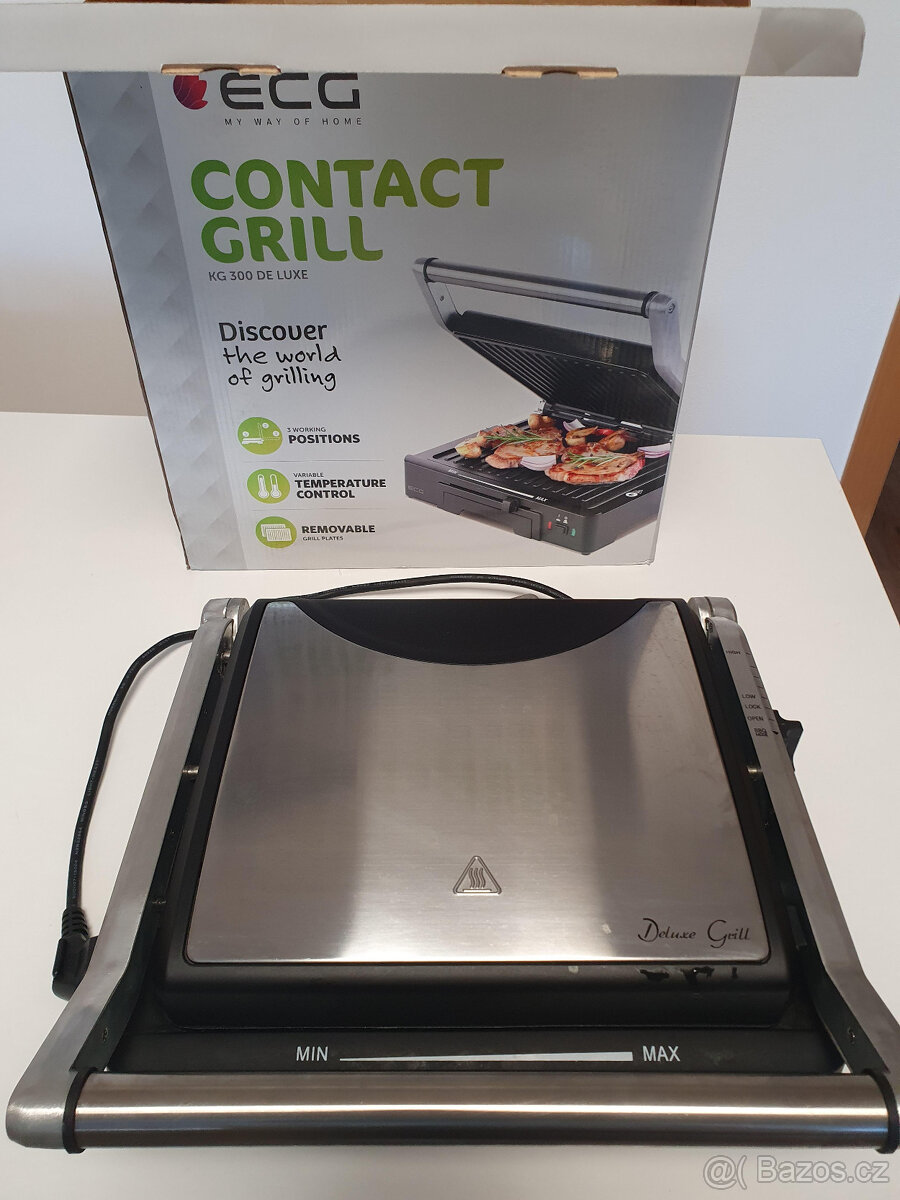 Elektrický gril ECG KG 300 deluxe - 2