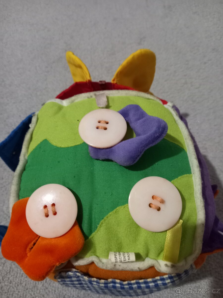 Interaktivní výuková hračka pro kojence kostka - 2